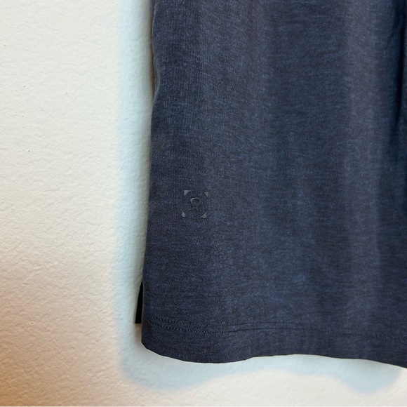 Lululemon Shorts Mens Small T.H.E The Linerless 9” Blue Gym Athletic Athleisure - Picture 6 of 9